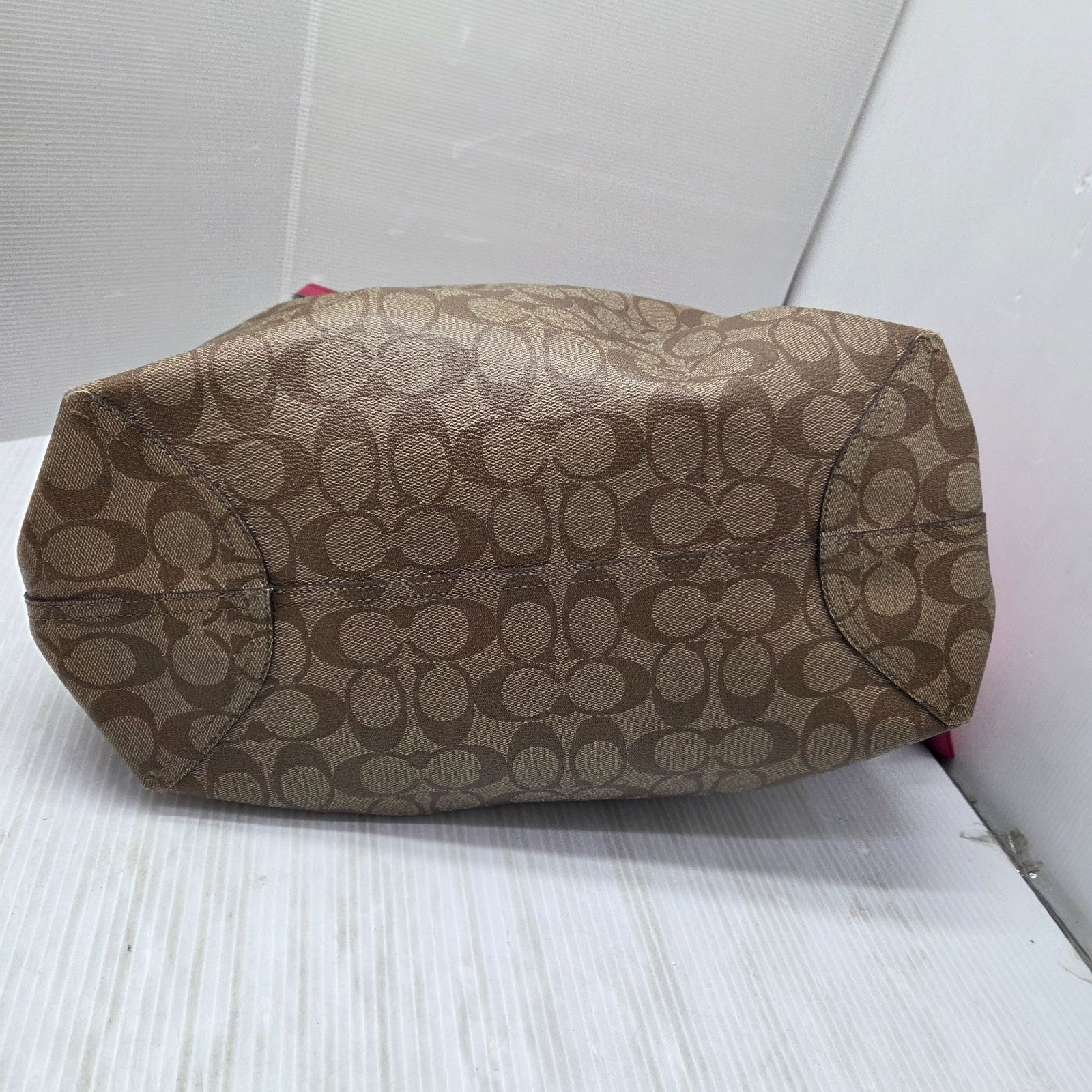 1 S01363 COACH コーチ トートバッグ ハンドバッグ ポーチ付きトート