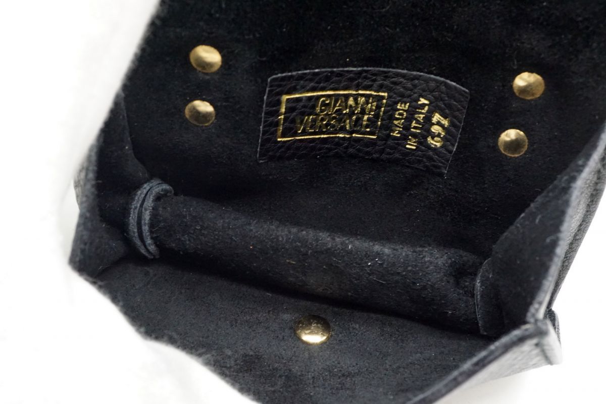 ジャンニ ヴェルサーチェ ヴィンテージ ウエスト ベルトバッグ ポーチ