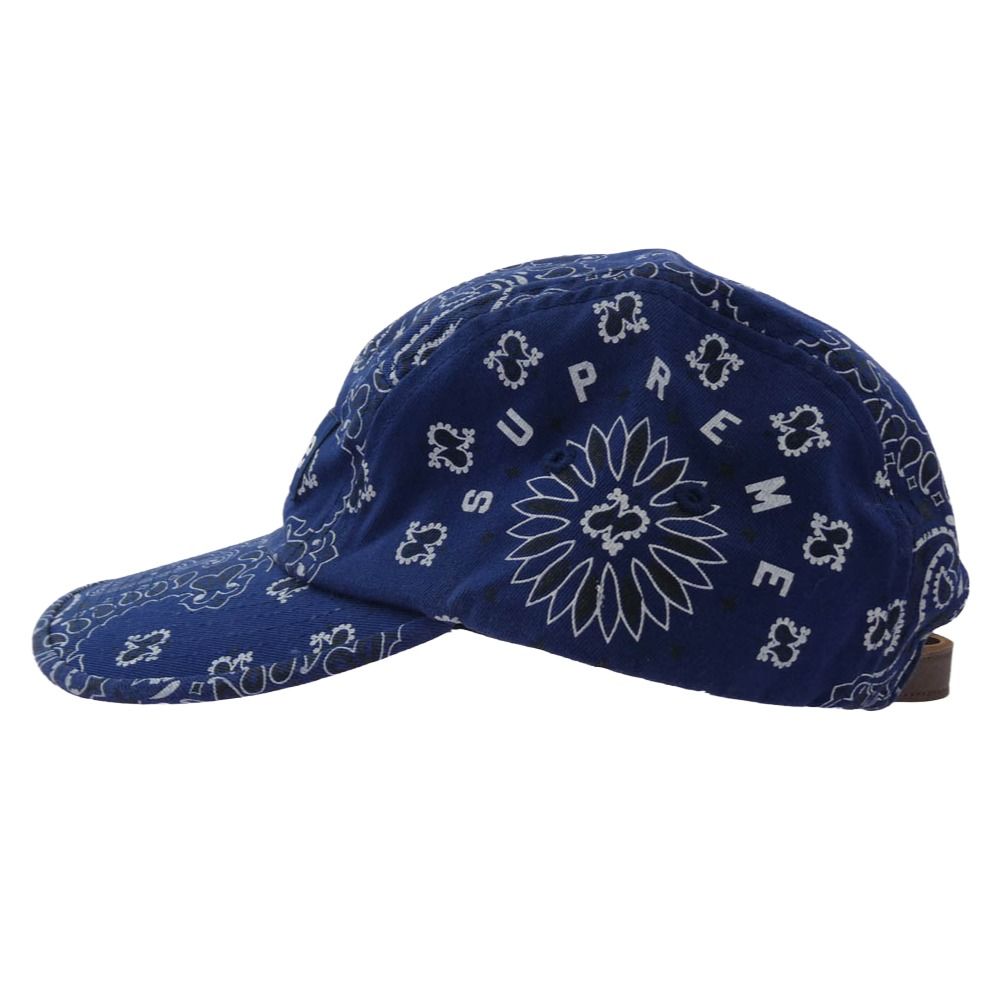 Supreme シュプリーム 21SS Bandana Camp Cap バンダナ柄 キャンプ
