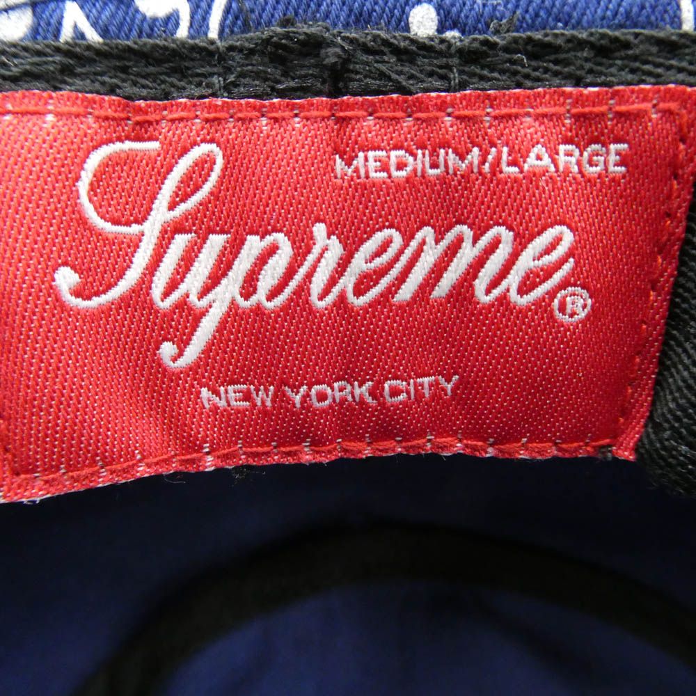 Supreme シュプリーム 21SS Bandana Crusher バンダナ柄 バケット
