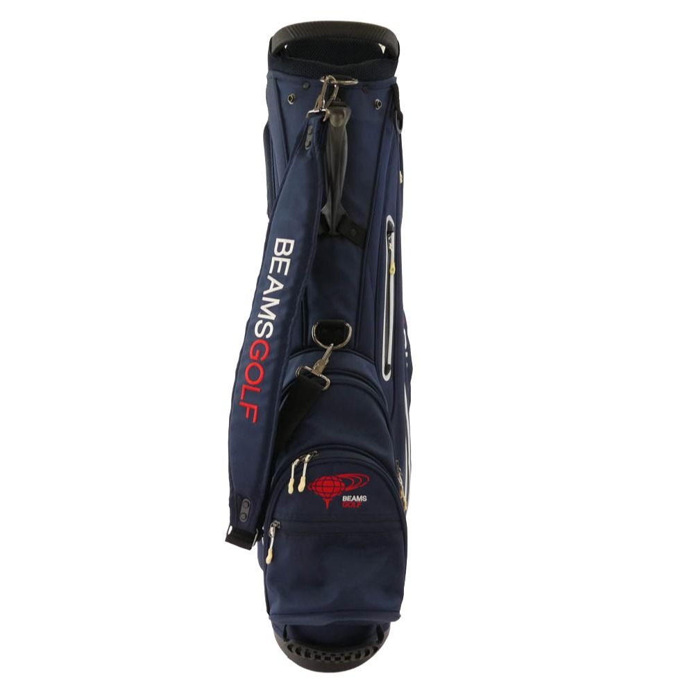 BEAMS GOLF ゴルフバッグ ネイビー BEAMS - BEAMS ビームス BEAMS GOLF ビームス ゴルフ キャディ バッグ