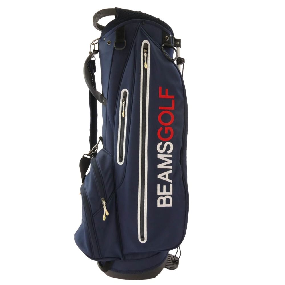 BEAMS ビームス BEAMS GOLF ビームス ゴルフ キャディ バッグ ネイビー