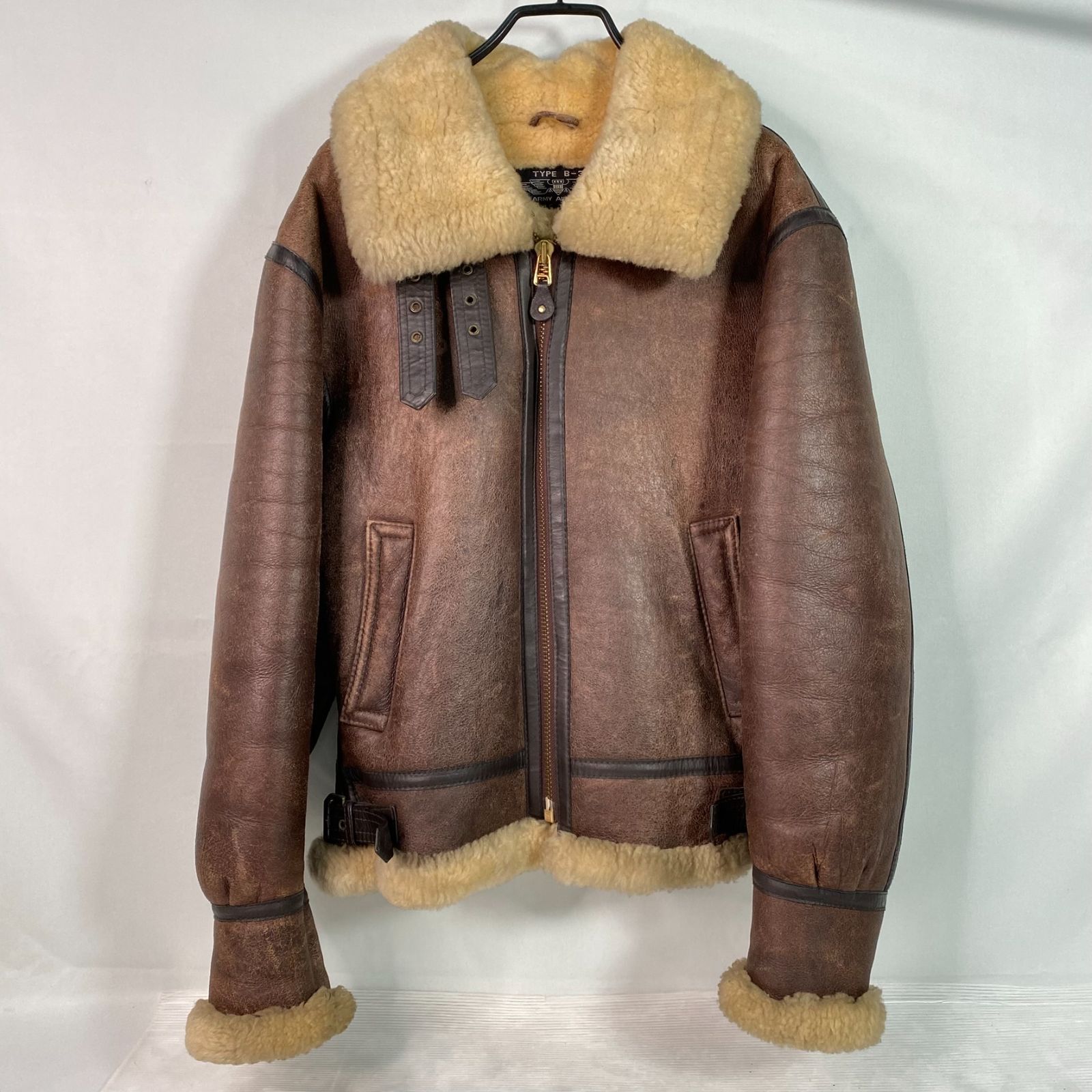 TYPE B-3 US ARMY フライトジャケット MJ-P3312 本革 ムートン
