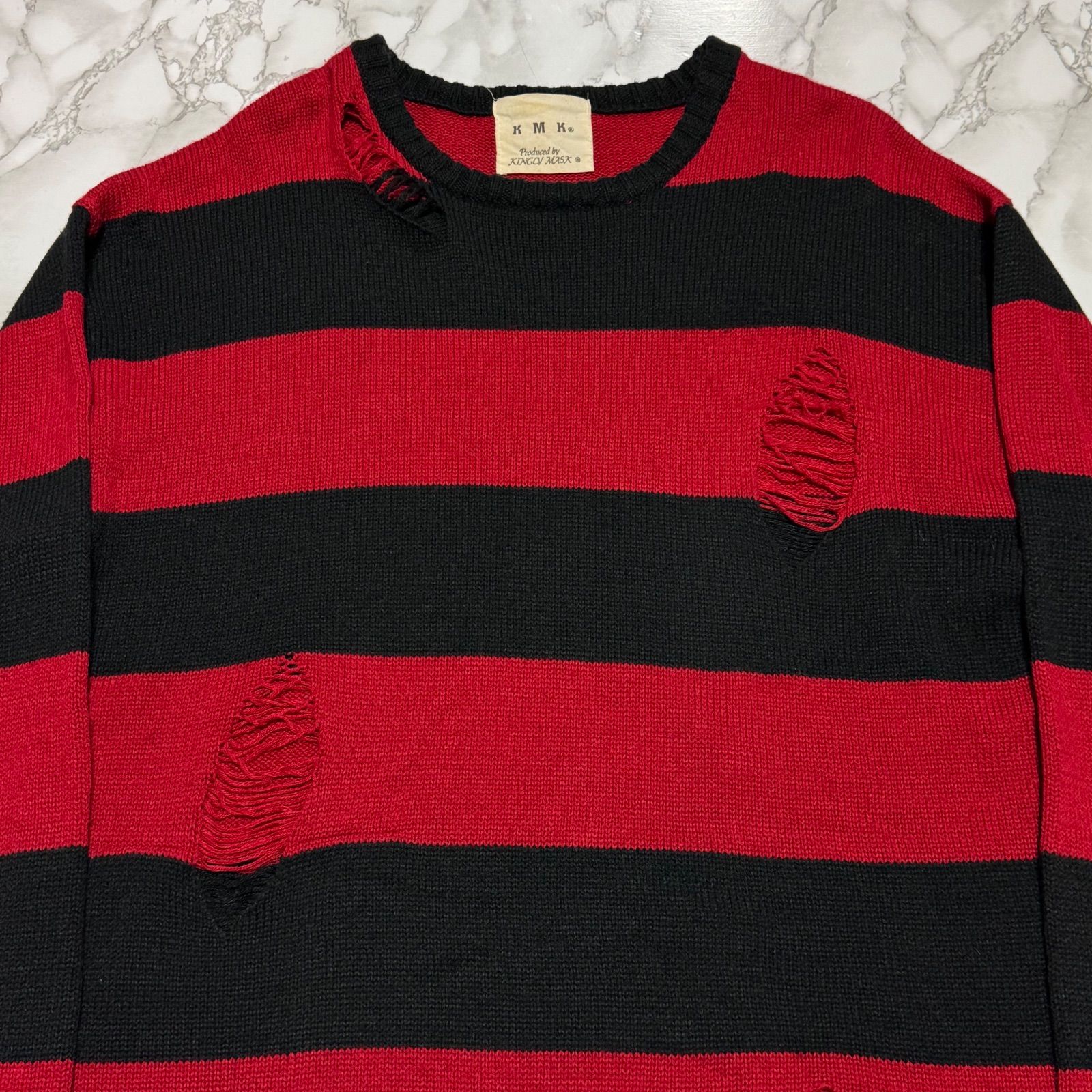 NUMBER (N)INE grunge knit カート・コバーン 希少【KMK KINGLY MASK 【商品名】archive kurt cobain grunge knit