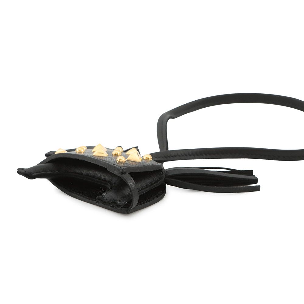 【新品】エルメス ロベオ・ロックPM ゴールドスタッズ チャーム 黒 HERMES（エルメス） チャーム ロデオ ロベオロック PM RODEO ROBEO