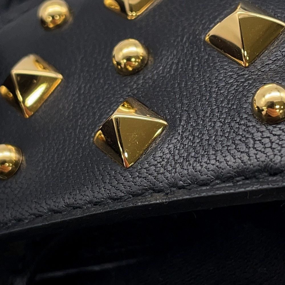 エルメス バッグチャーム ロデオPM ロベオ ロック ブラック/ゴールド