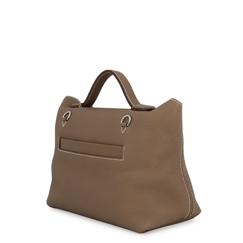 エルメス 24/24 29 サック ヴァンキャトル エトゥープ/シルバー金具