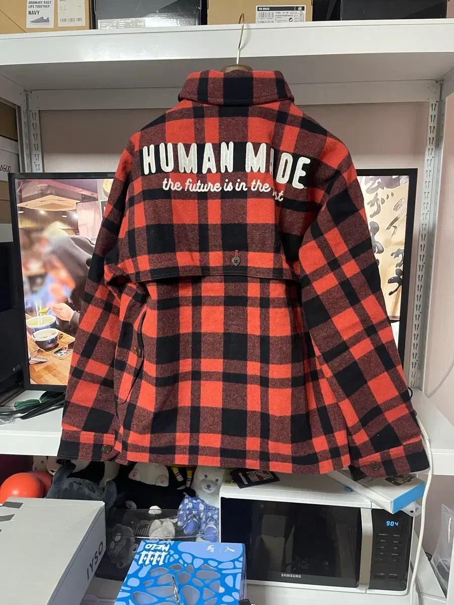 2XL) HUMAN MADE ヒューマンメイド ウール ハンティング ジャケット