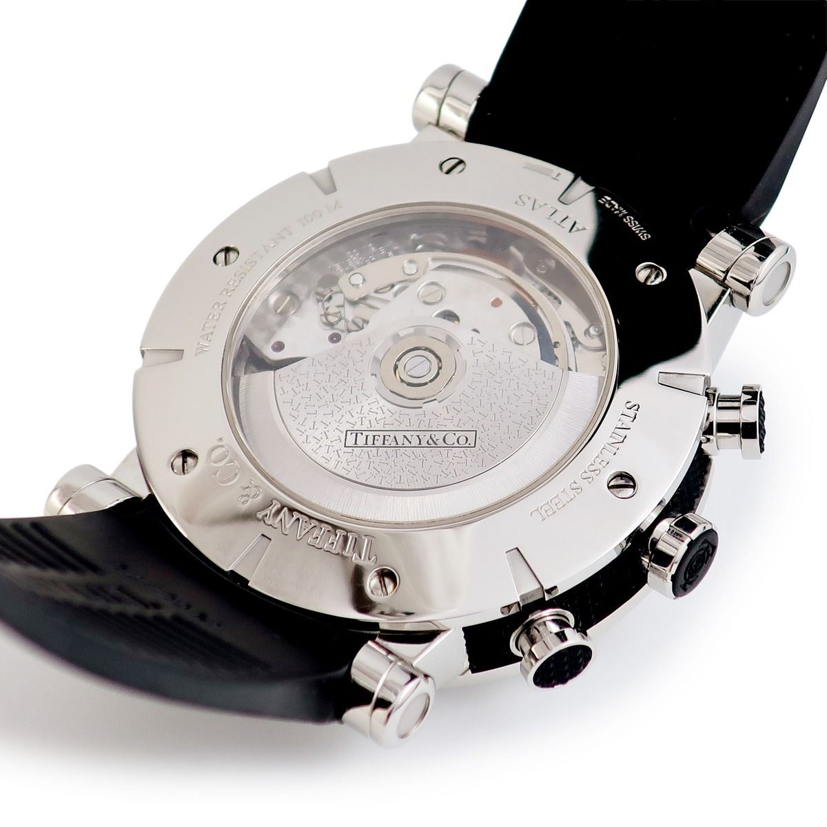  ティファニー 腕時計 Z1000 82 12A21A91A 鑑定済み ブランド 大人向け 自動巻き時計 腕時計(アナログ)