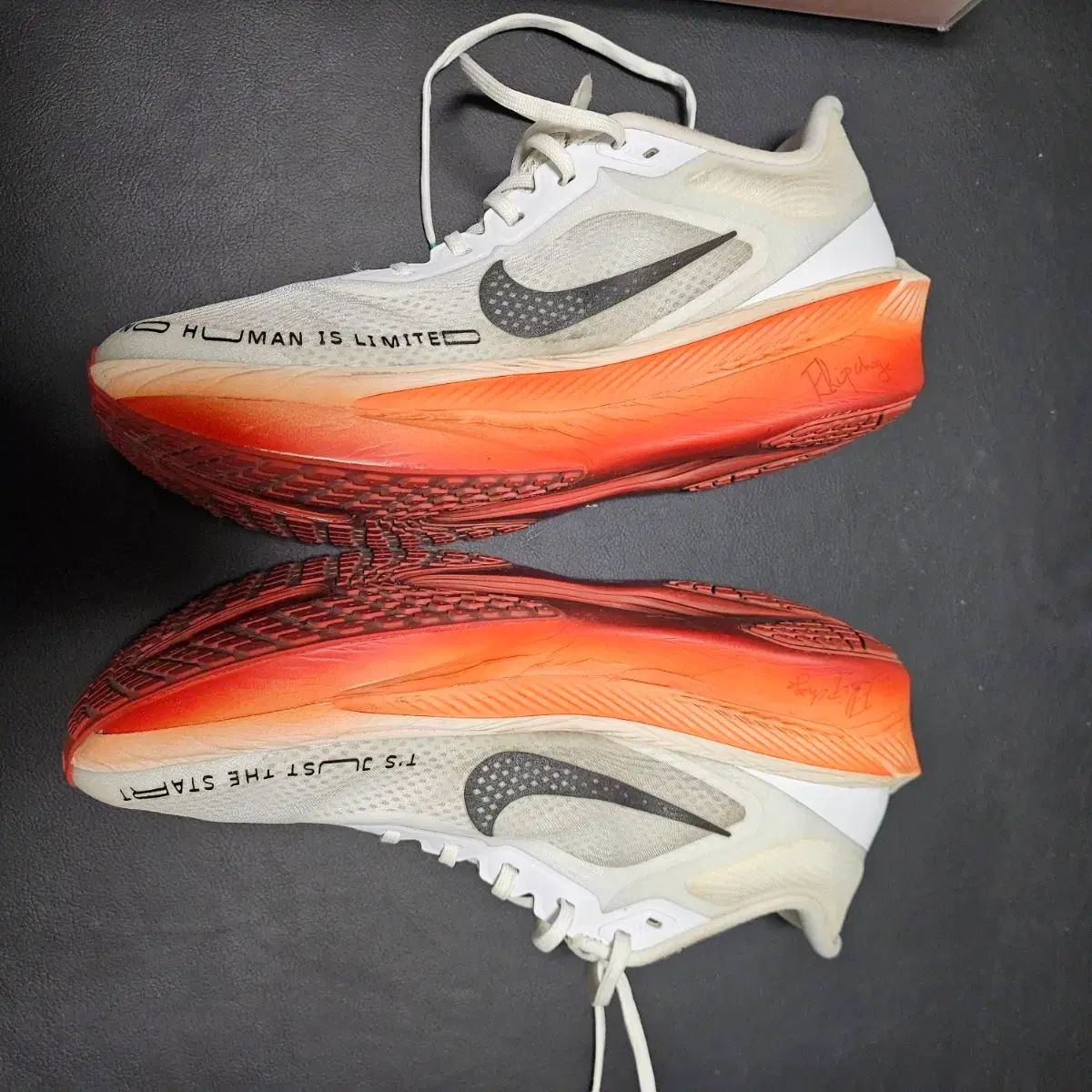 ナイキ ズーム フライ 6 キプチョゲ 白 オレンジ 265 - メルカリ