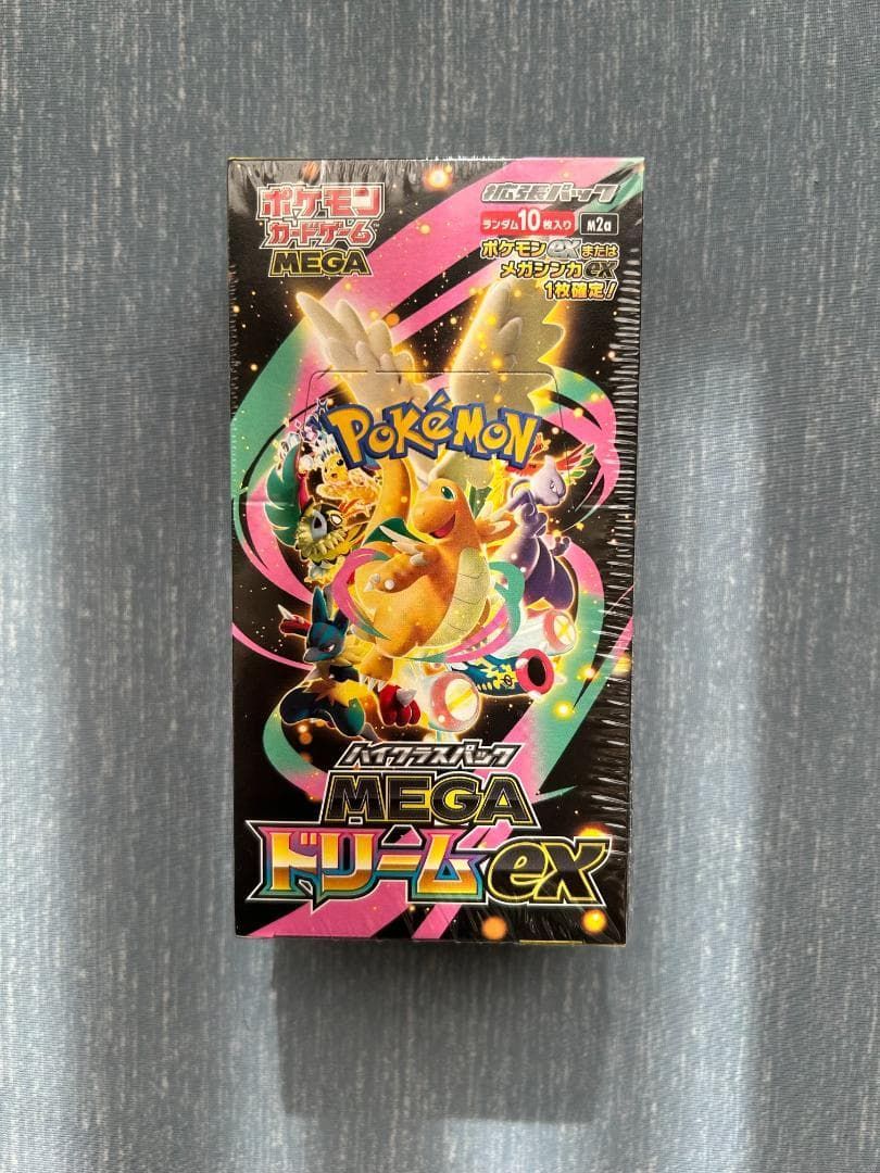 新品 未開封】MEGAドリームex シュリンク付き 1BOX ポケモンカード 