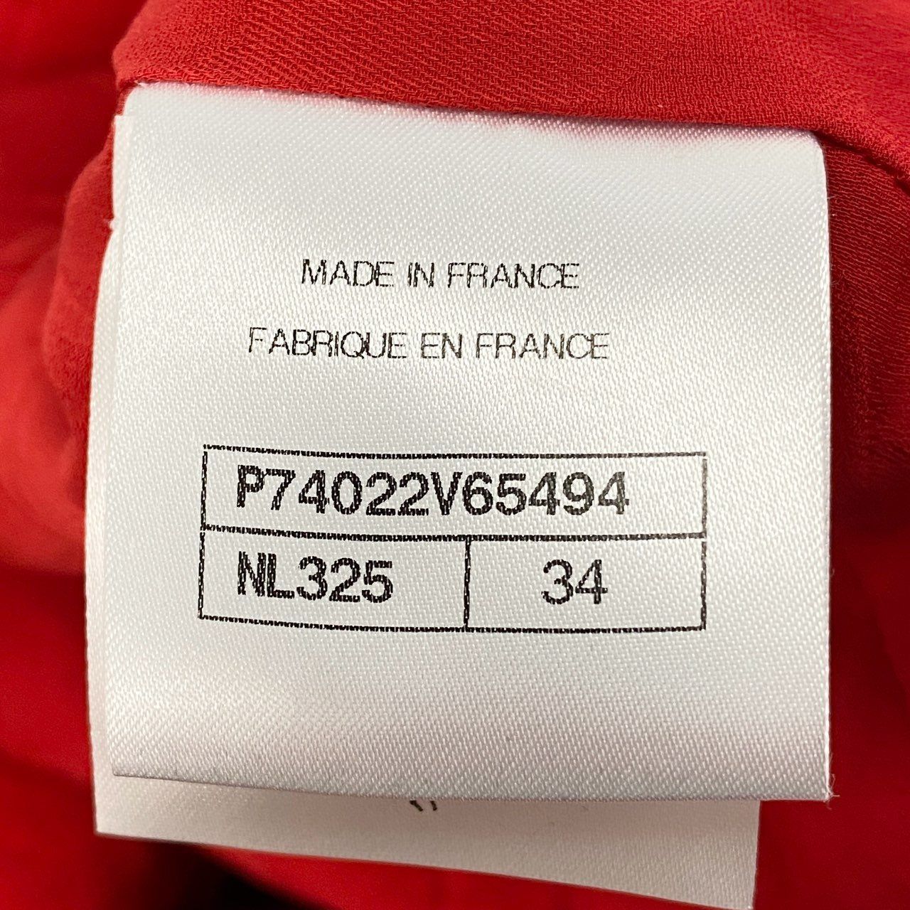 Ca15 【極美品】CHANEL シャネル P74022 2022 Cruise クルーズライン ツイードジャンプスーツ オールインワン サイズ34 レッド レディースta1 44a15 【極美品】CHANEL シャネル P74022 2022 Cruise クルーズライン