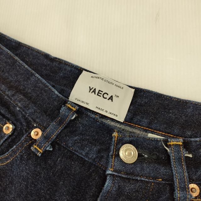 YAECA 9-14W ワイドテーパードデニム 28 定価18700円 コットン  