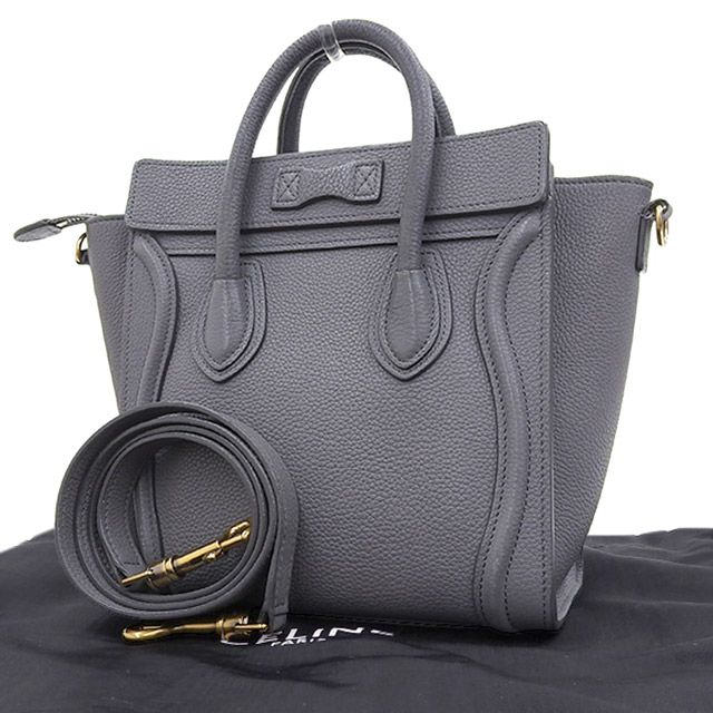 セリーヌ CELINE ラゲージ ナノショッパー 2WAYバッグ ハンドバッグ