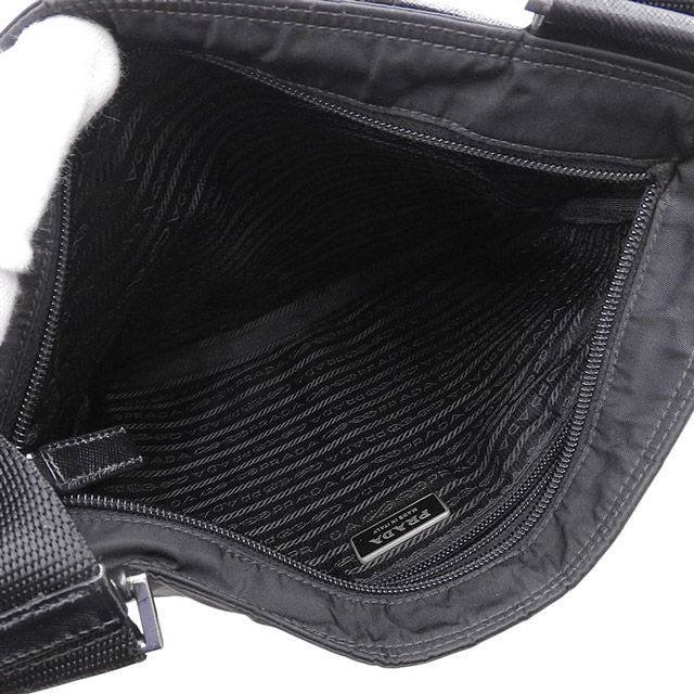 プラダ PRADA ショルダーバッグ 斜め掛けショルダー ナイロン ブラック