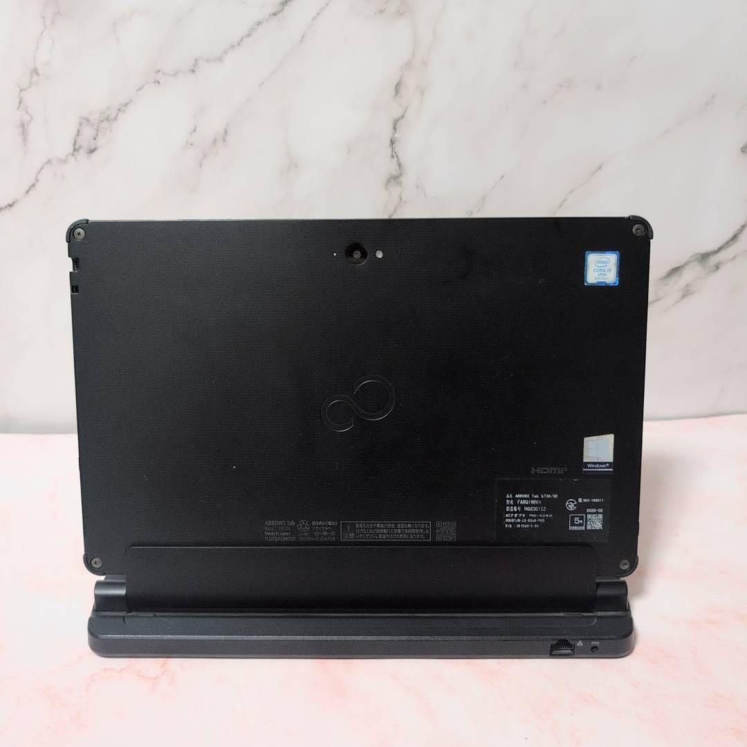 2in1☆タブレットPC Win11 第8世代 富士通 Q738/SB オフィス Office