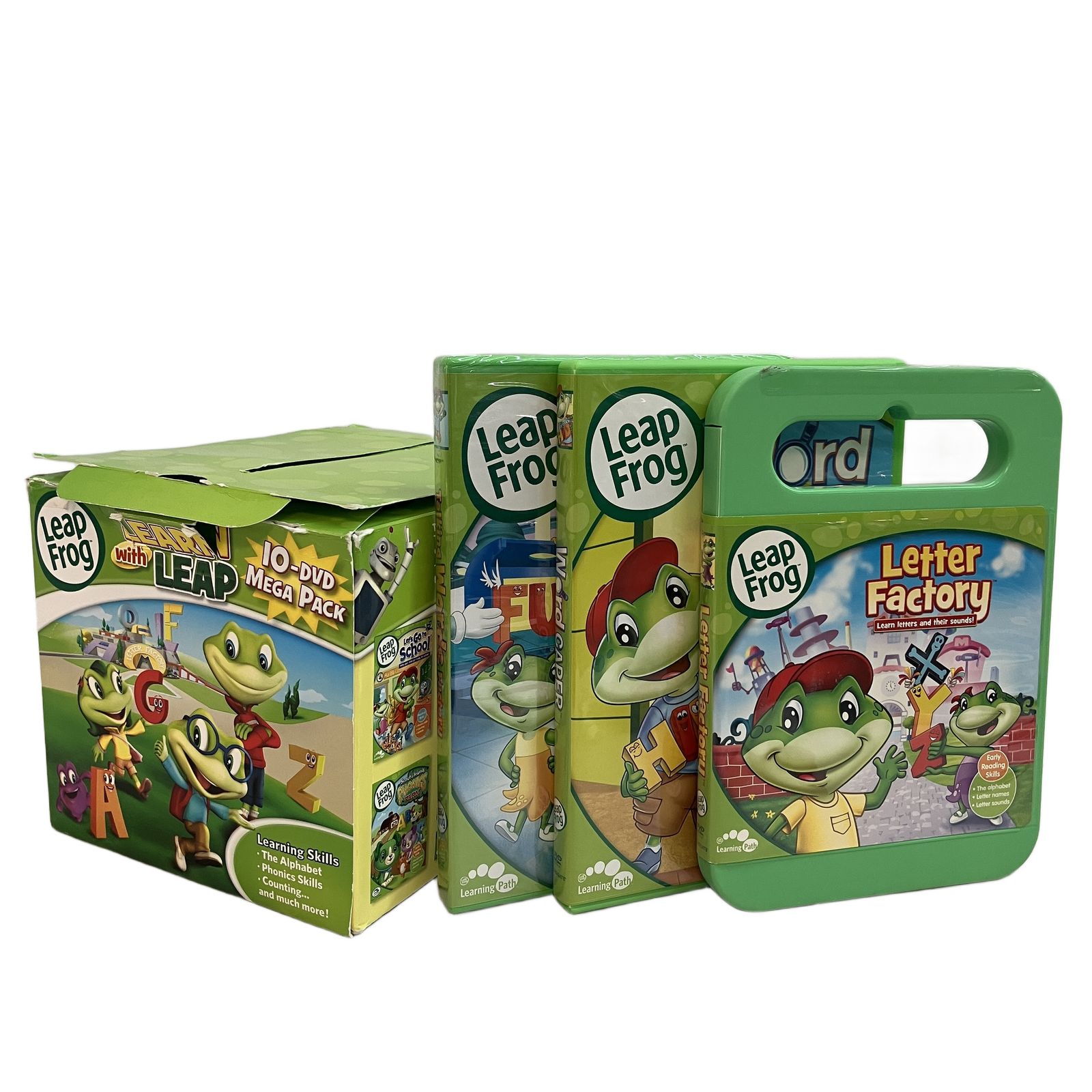 Leap Frog リープフロッグ LEARN with LEAP DVDセット 英語教材