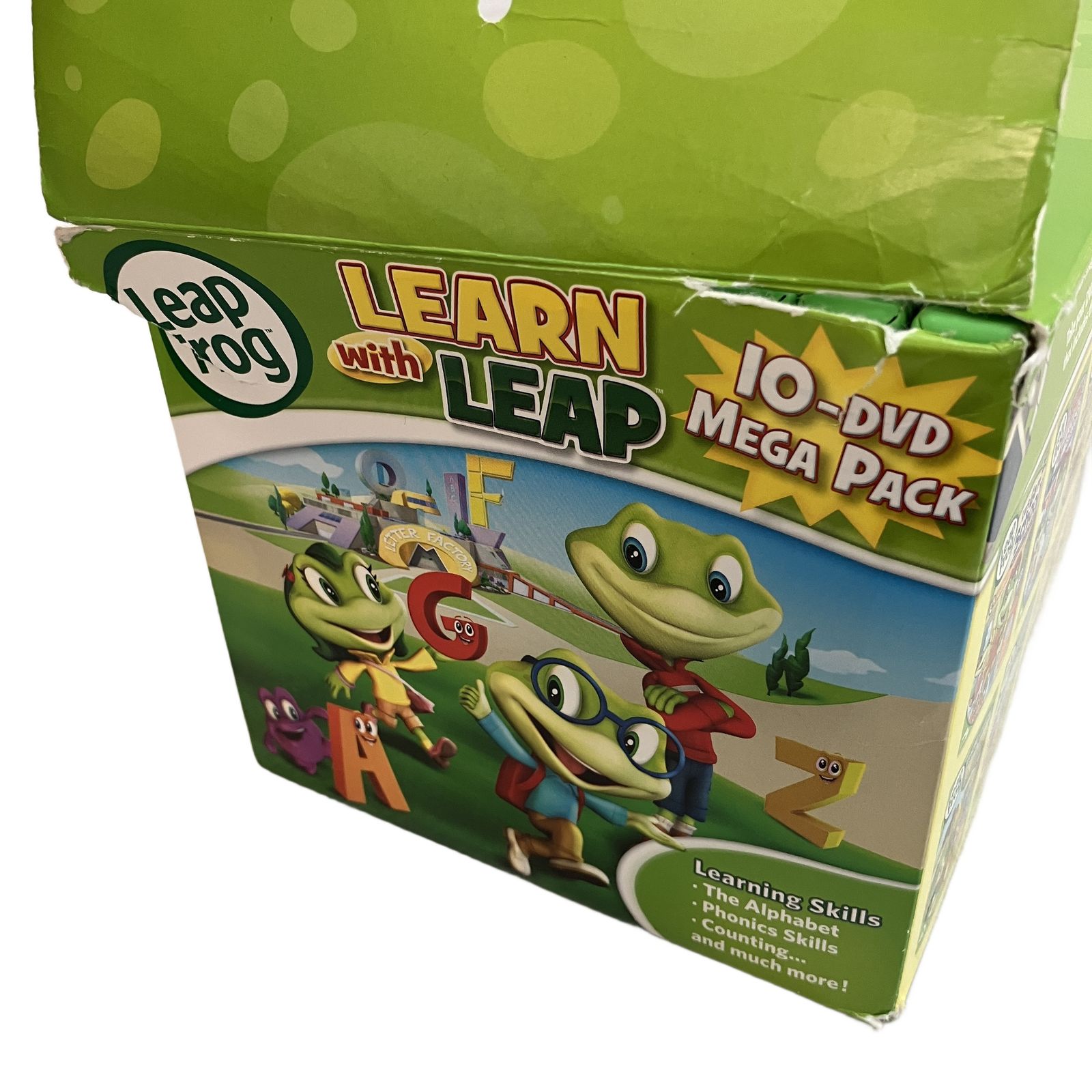 Leap Frog リープフロッグ LEARN with LEAP DVDセット 英語教材