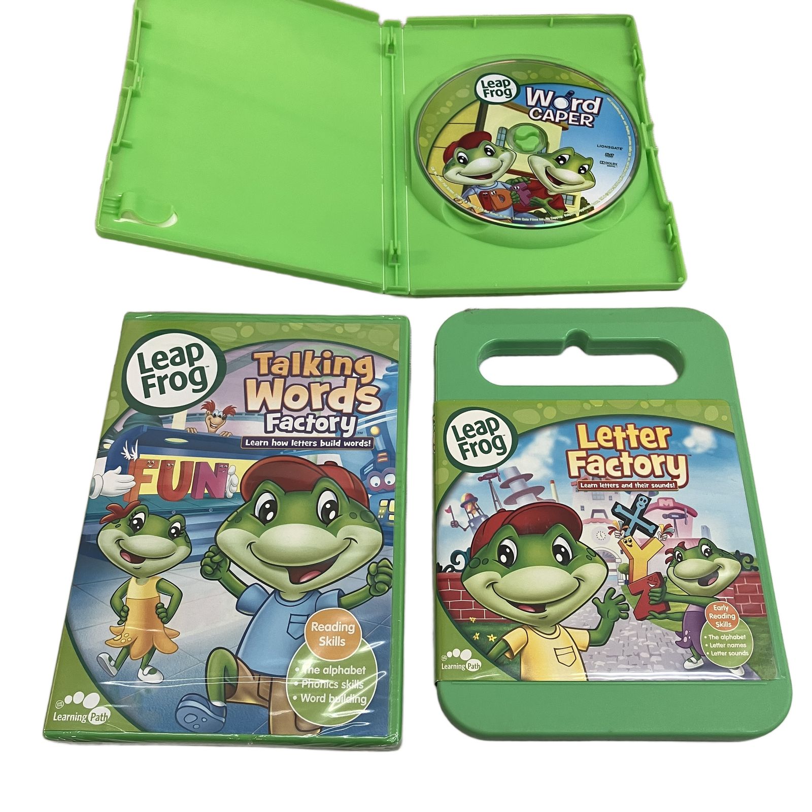 Leap Frog リープフロッグ LEARN with LEAP DVDセット 英語教材