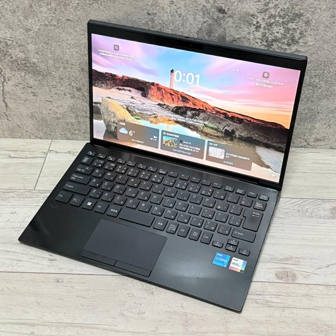 高性能☆VAIO Pro PG 12世代 256GB 16GB Office Office付き 即納