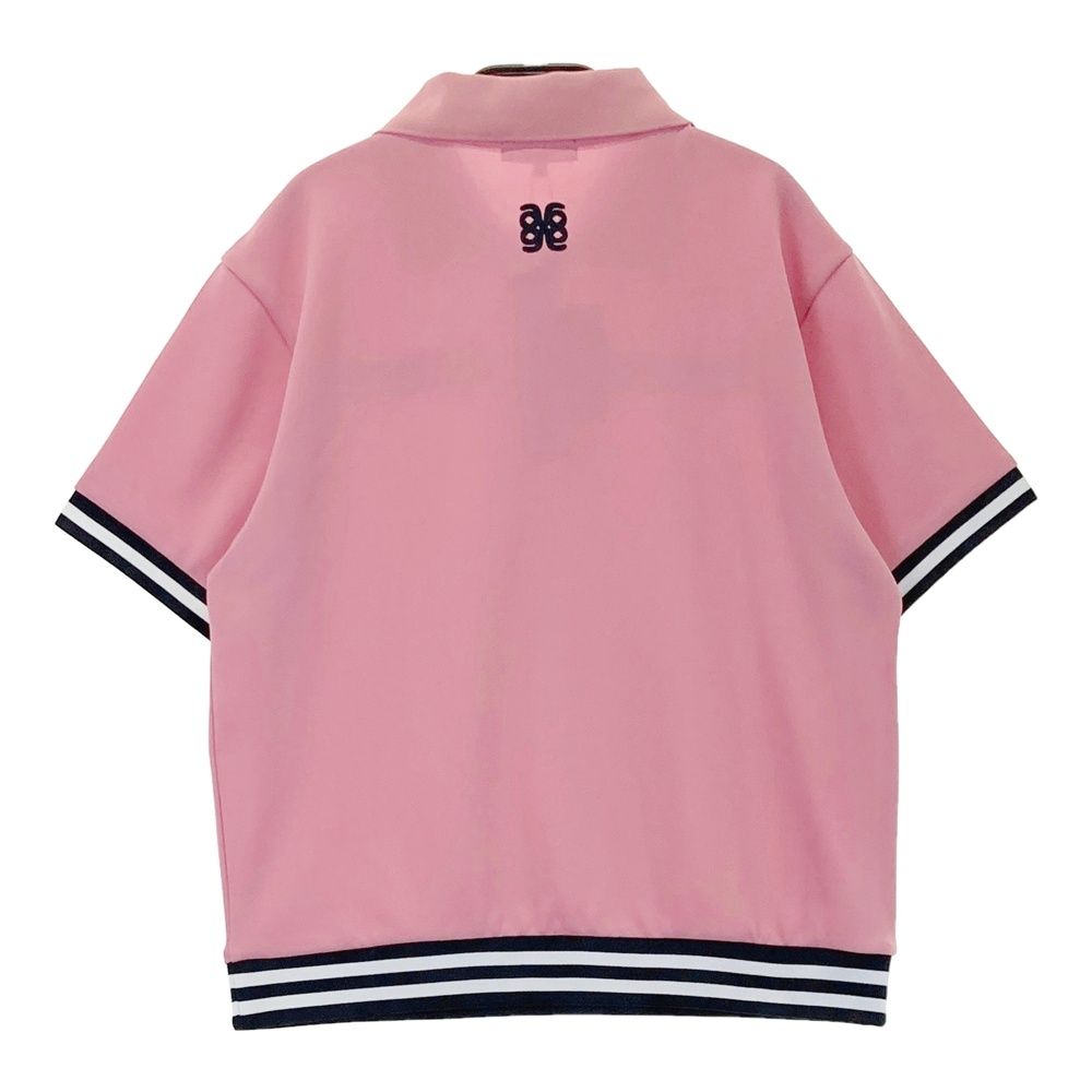 新品】ARCHIVIO ピンク ゴルフUV速乾長袖プルオーバー サイズ40 サイズ