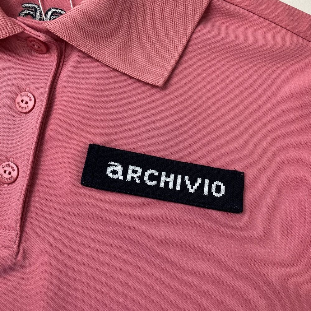 サイズ：38 ARCHIVIO アルチビオ 2024年モデル ロゴ入り 半袖