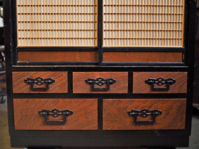 黒塗格子茶棚 明治時代 古録展 送料無料 中古 品番S10920 - メルカリ