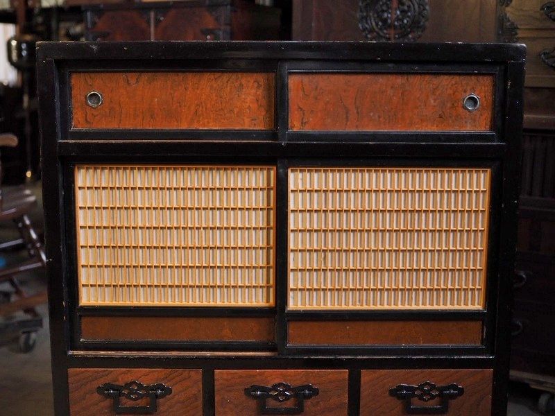 黒塗格子茶棚 明治時代 古録展 送料無料 中古 品番S10920 - メルカリ