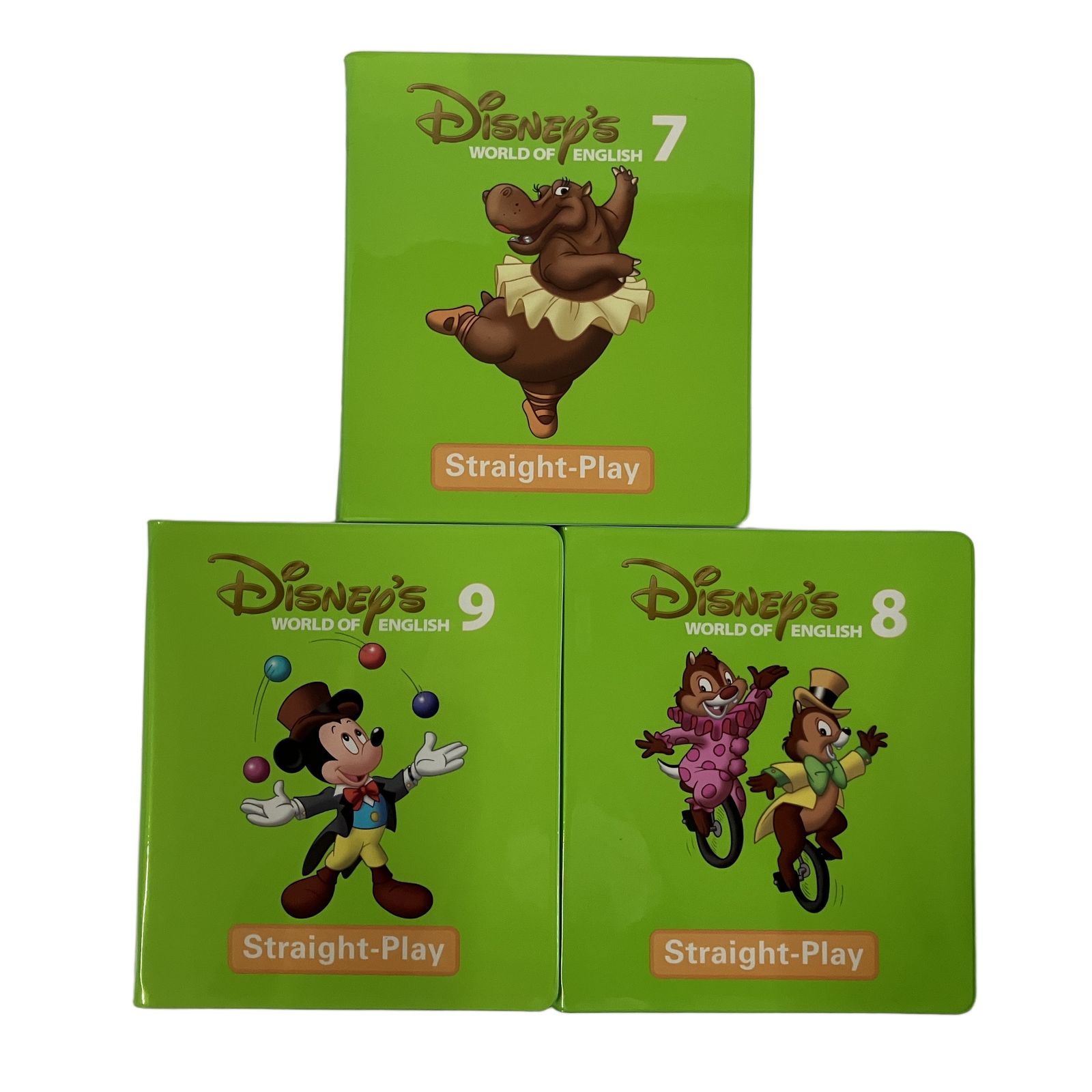 【2014年購入】DWE ストレートプレイ DWE ストレートプレイ DVD版 2014年頃 ディズニーワールドオブ