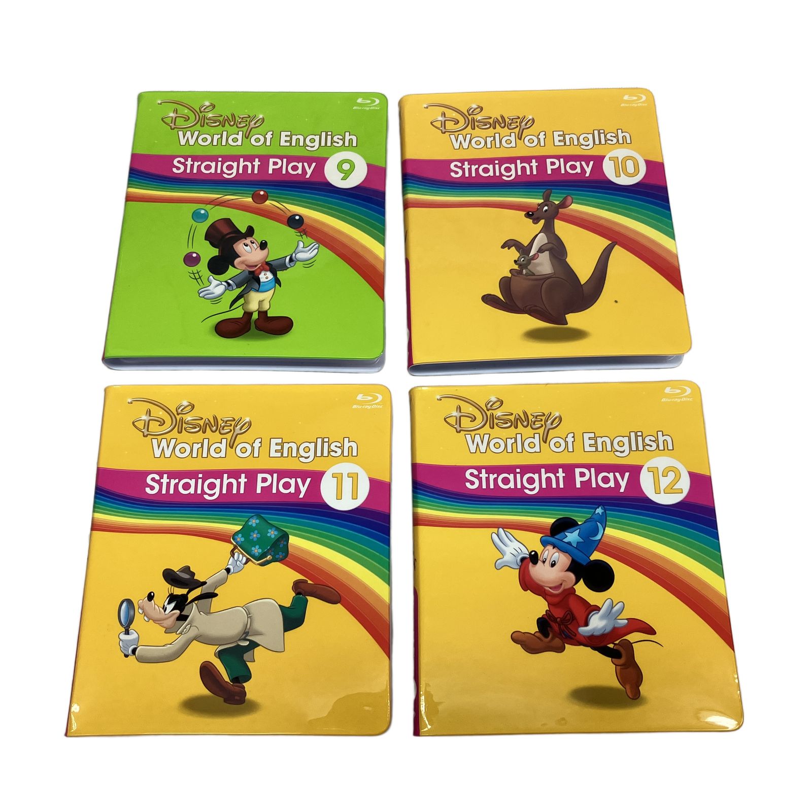 最新版　ストレートプレイ　ブルーレイ　DWE ディズニー英語　ワールドファミリー ワールドファミリー ディズニー英語システム ストレートプレイ Blu-ray