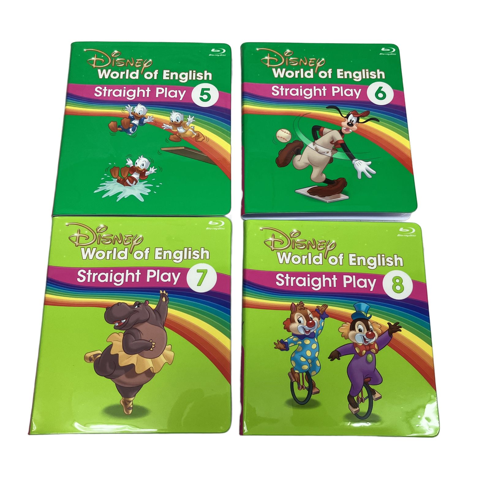 ワールドファミリー ディズニー英語システム ストレートプレイ Blu-ray