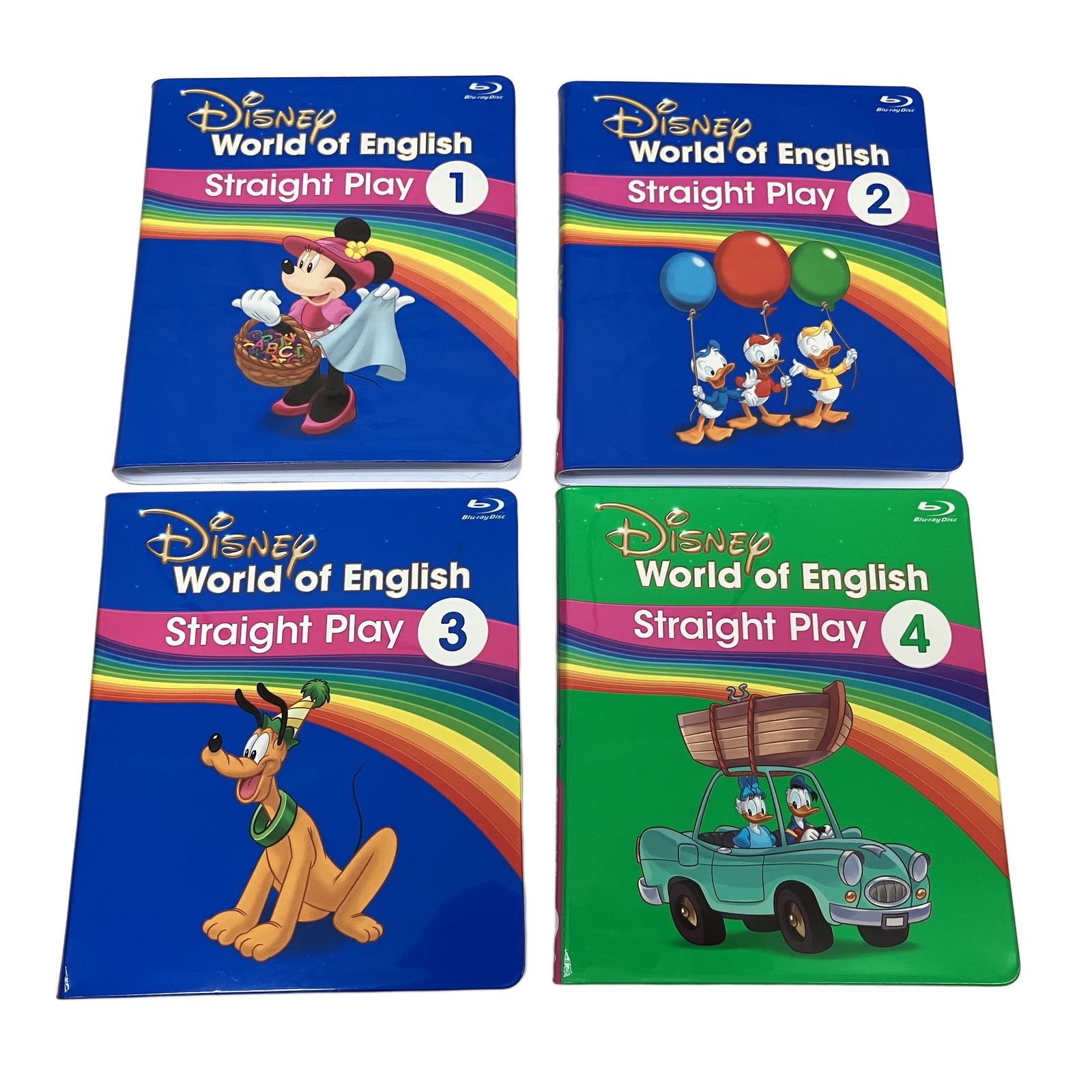 ワールドファミリー ディズニー英語システム ストレートプレイ Blu-ray