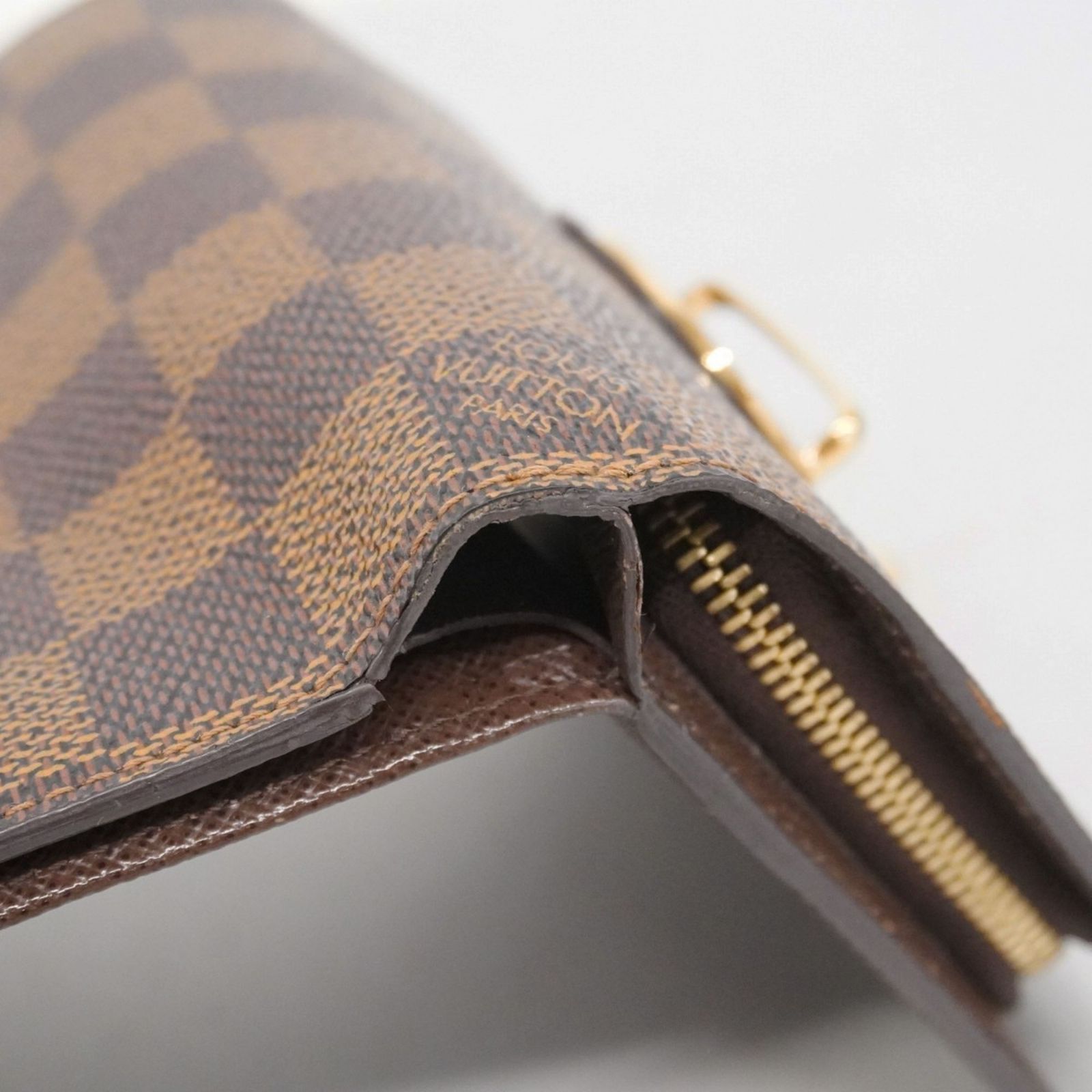 ルイ・ヴィトン(Louis Vuitton) ルイ・ヴィトン 三つ折り財布 ダミエ