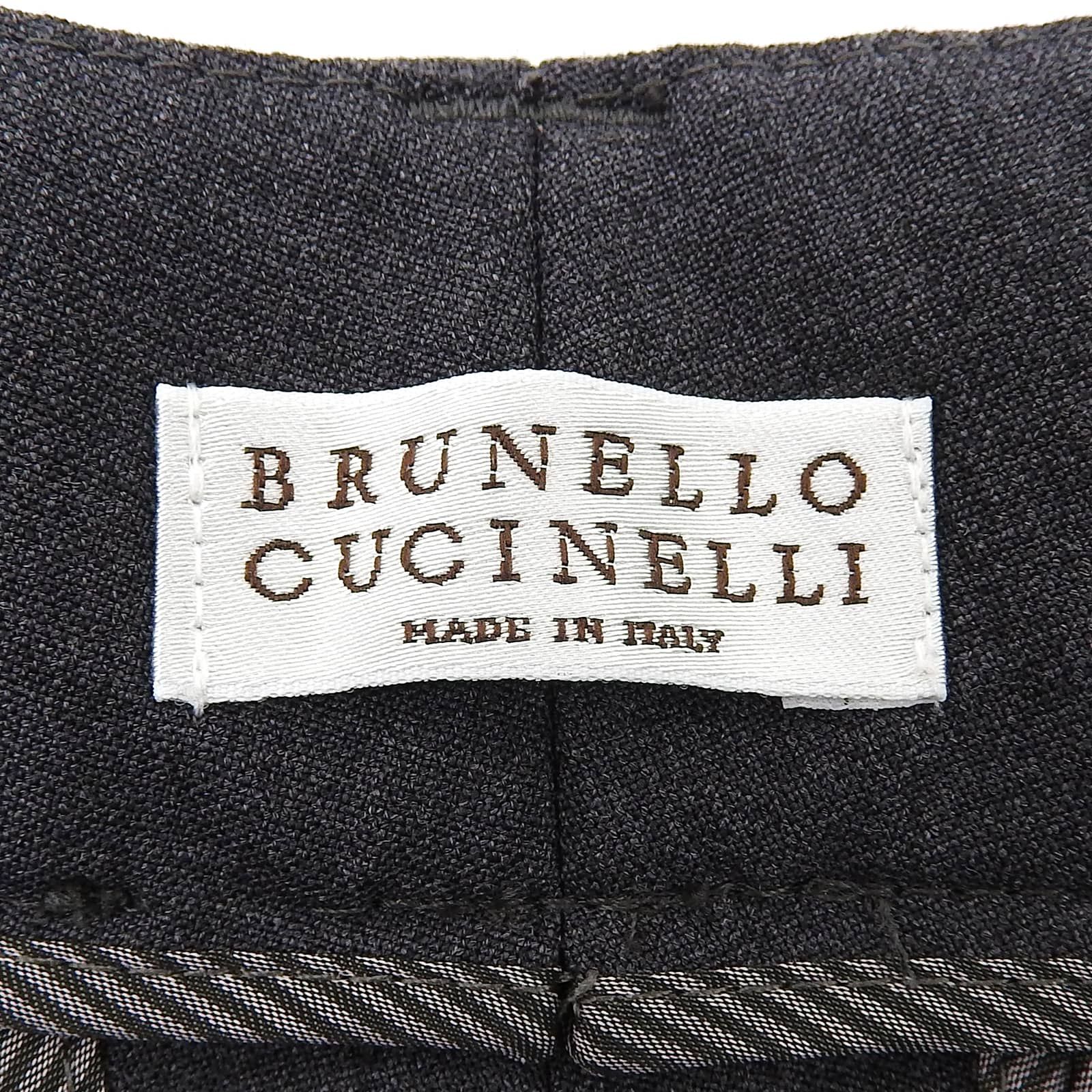 極美品△Brunello Cucinelli ブルネロクチネリ バージンウール