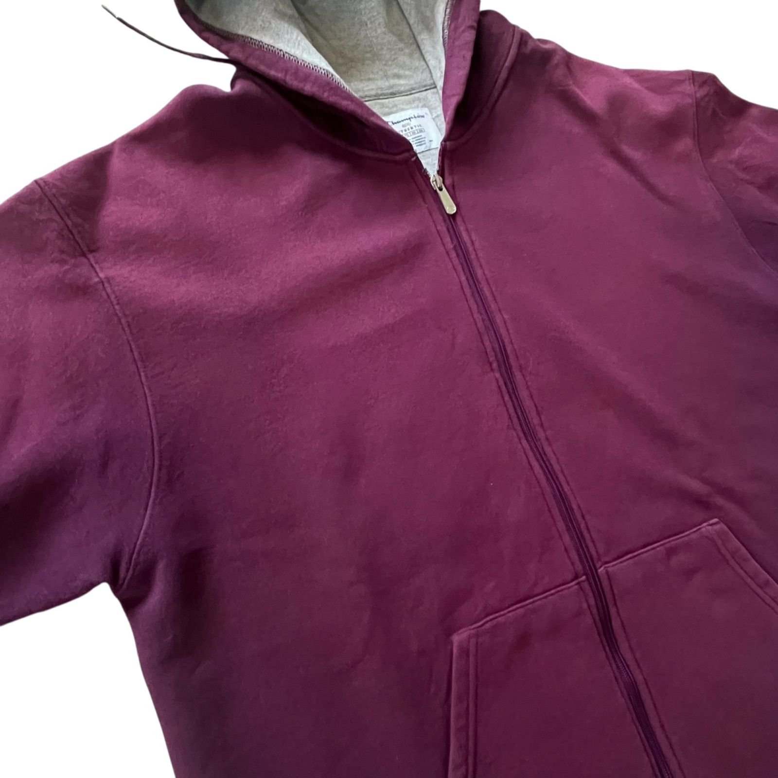 Champion ECO AUTHENTIC チャンピオン 無地 フルジップ スウェット 