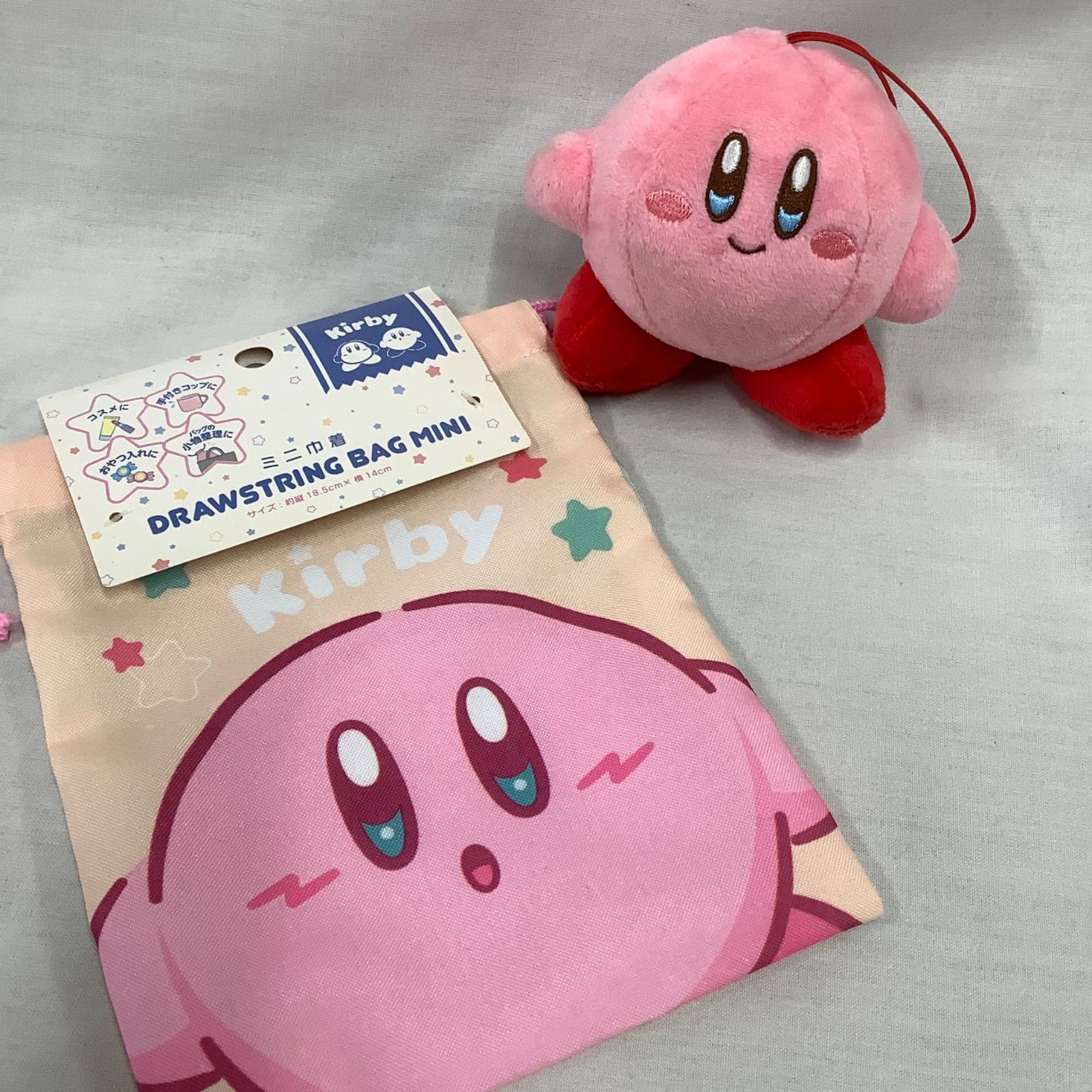 【☆】星のカービィ ミニ巾着　２セット ☆】星のカービィ ミニ巾着 2セット 星のカービィ ミニ巾着ポーチ2（8