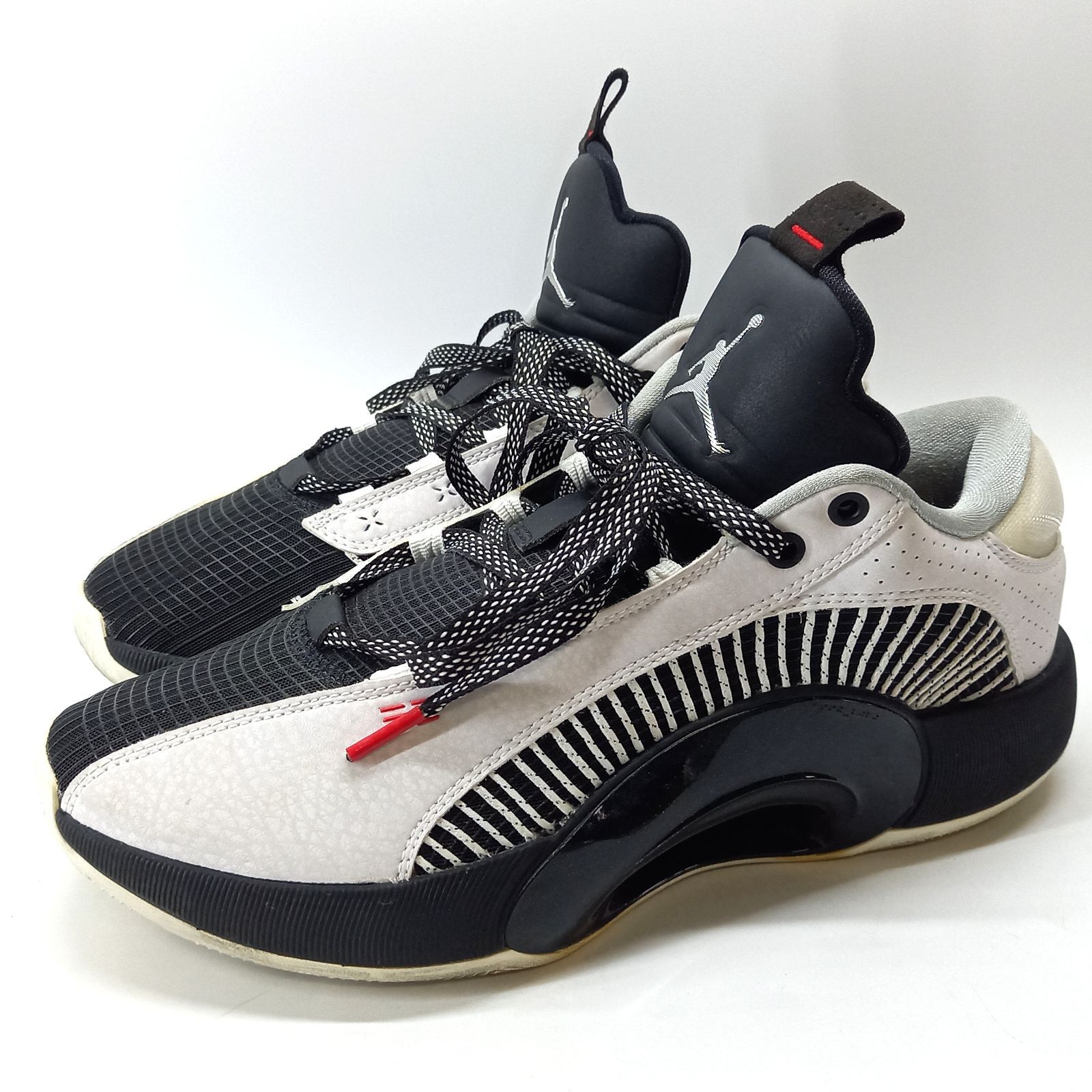 ナイキ エア ジョーダン 35 LOW PF ブラック/ホワイト 27㎝ - メルカリ