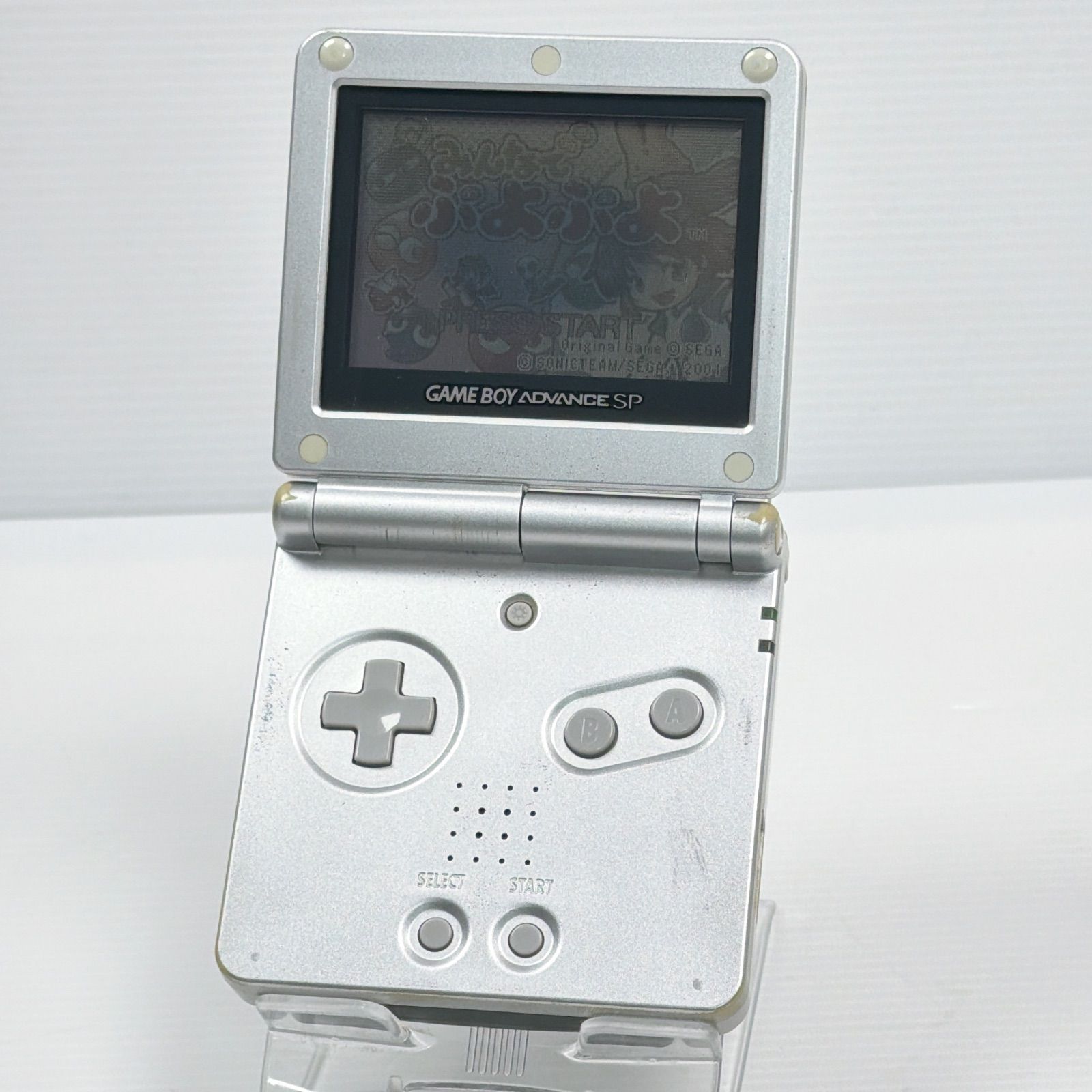 ゲームボーイアドバンスSP プラチナシルバー 遊べるセット ニンテンドー Nintendo Gameboy Advance SP GBA
