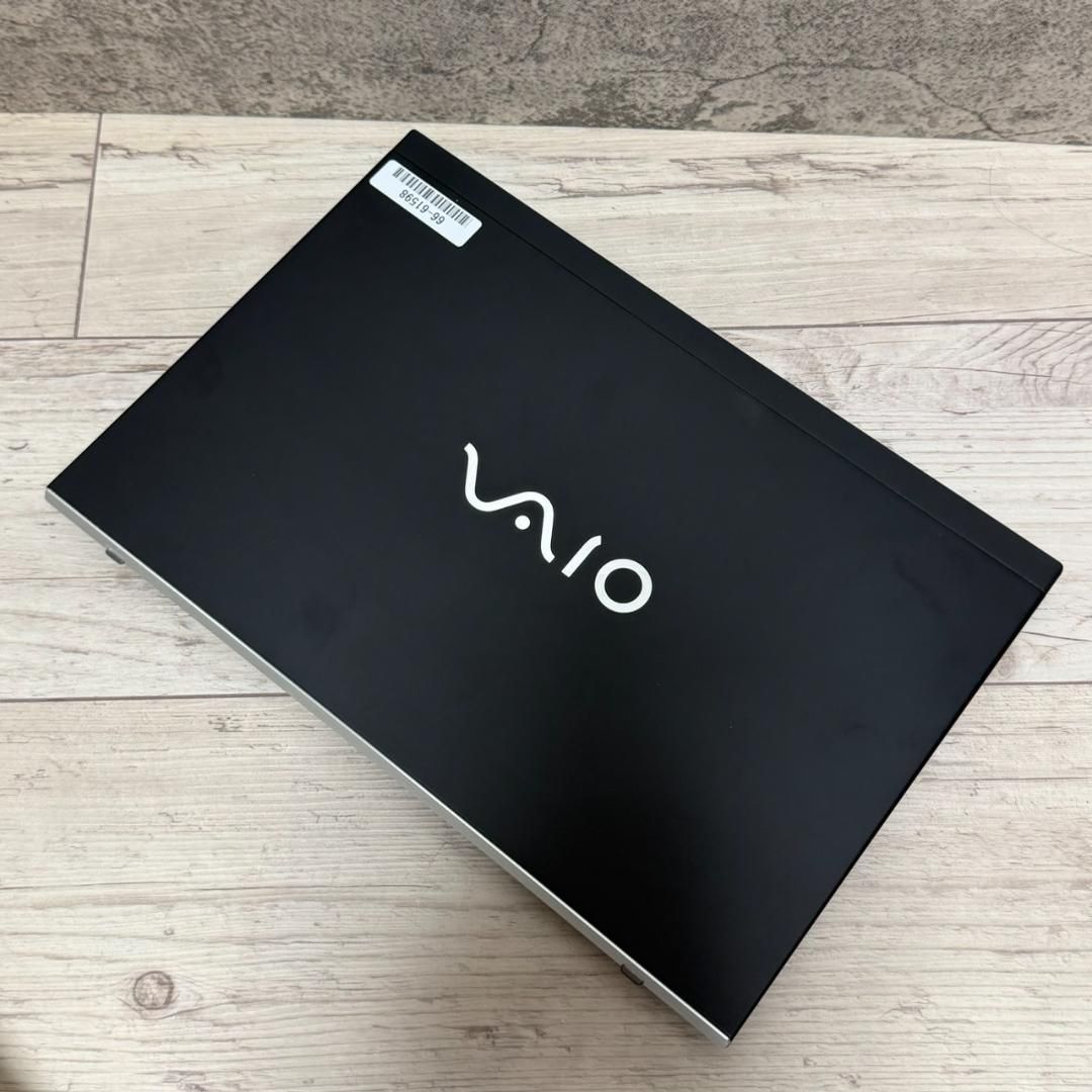 ☆VAIO☆ ノートPC/第10世代/i5/8GB/SSD256GB/ブラック Office付き