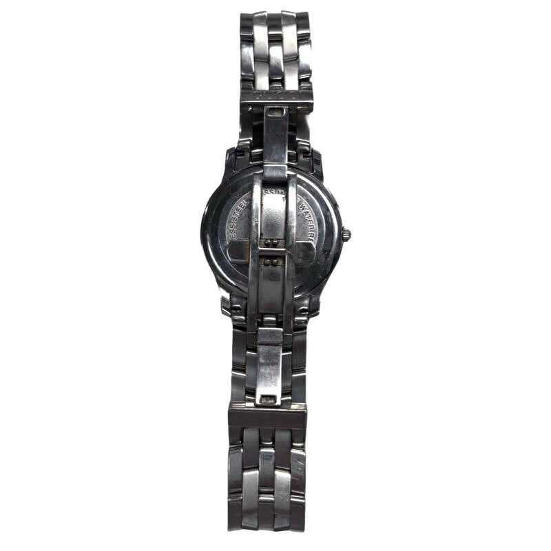 GUCCI グッチ メンズ腕時計 5500M クオーツ ブラック文字盤 未稼働品