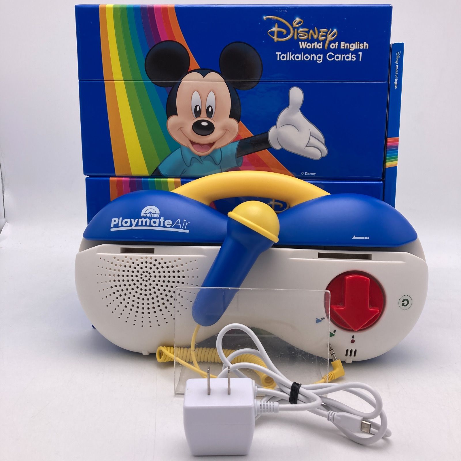 ディズニー英語システム　トークアロングセット トークアロング プレイメイトエアー ディズニー英語システム DWE