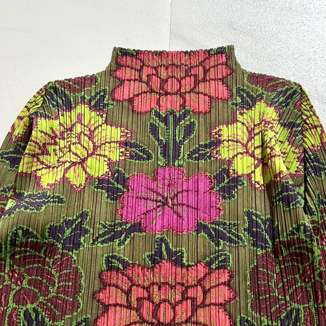 美品✨プリーツプリーズイッセイミヤケ PLEATS PLEASE ISSEY MIYAKE 花