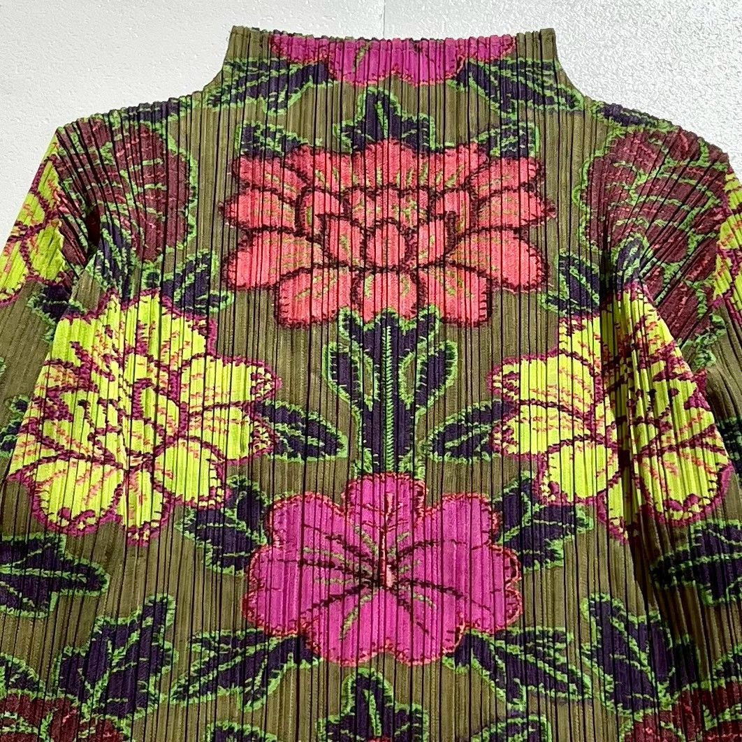 美品✨プリーツプリーズイッセイミヤケ PLEATS PLEASE ISSEY MIYAKE 花