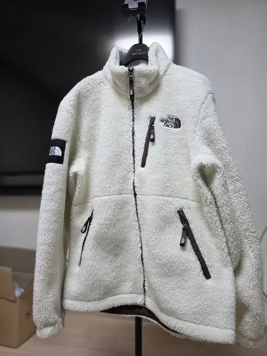 THE NORTH FACE ザノースフェイス フリース アイボリー ジップアップ