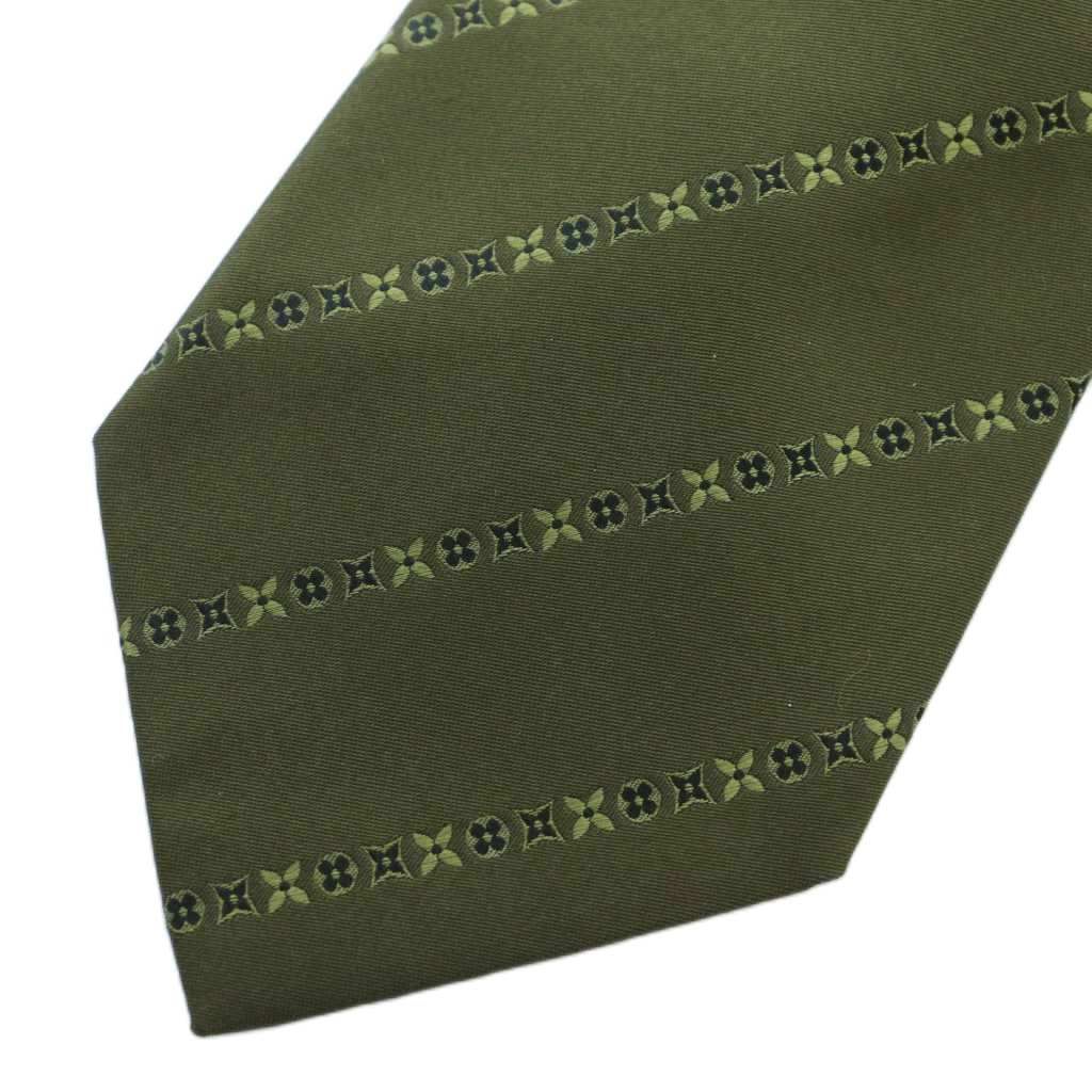 ルイヴィトン LOUIS VUITTON ネクタイ レギュラータイ 絹 シルク