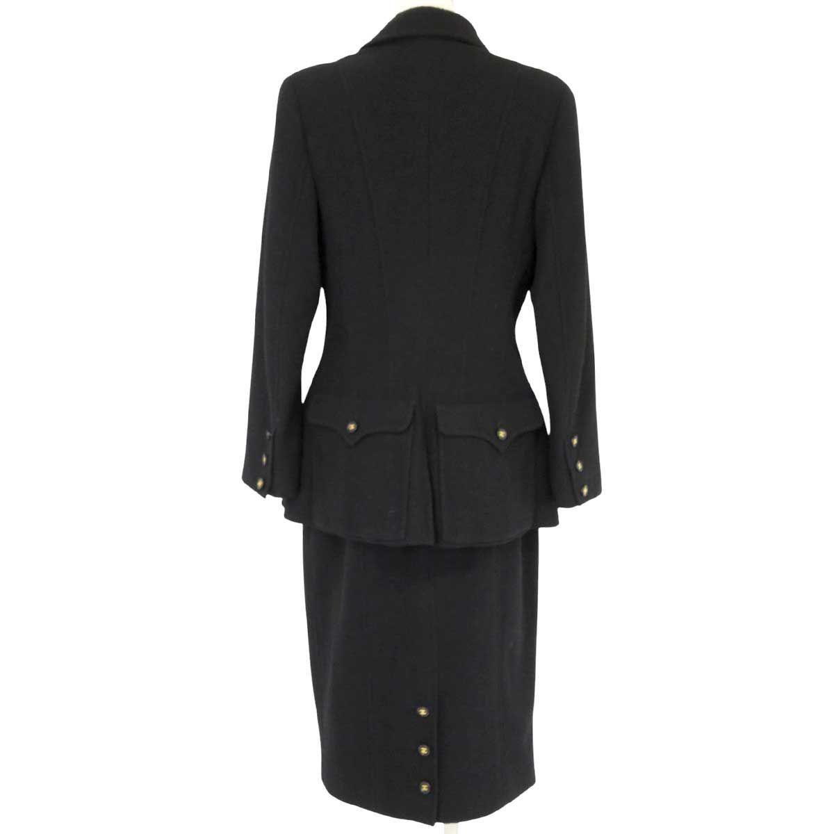 シャネル ココマーク ヴィンテージ ウール セットアップ P05930V04346