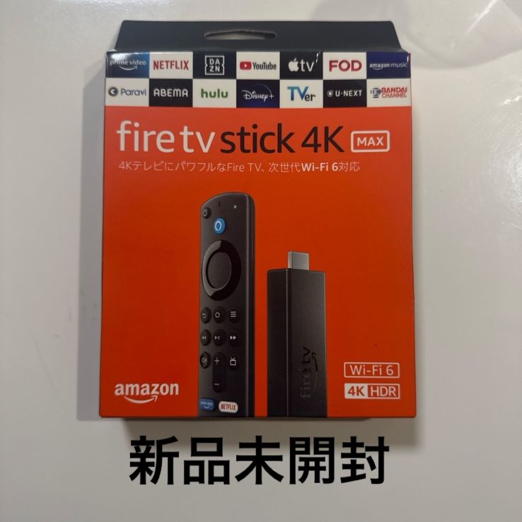 Fire TV Stick 4K Max - Alexa対応音声認識リモコン(第3世代)付属
