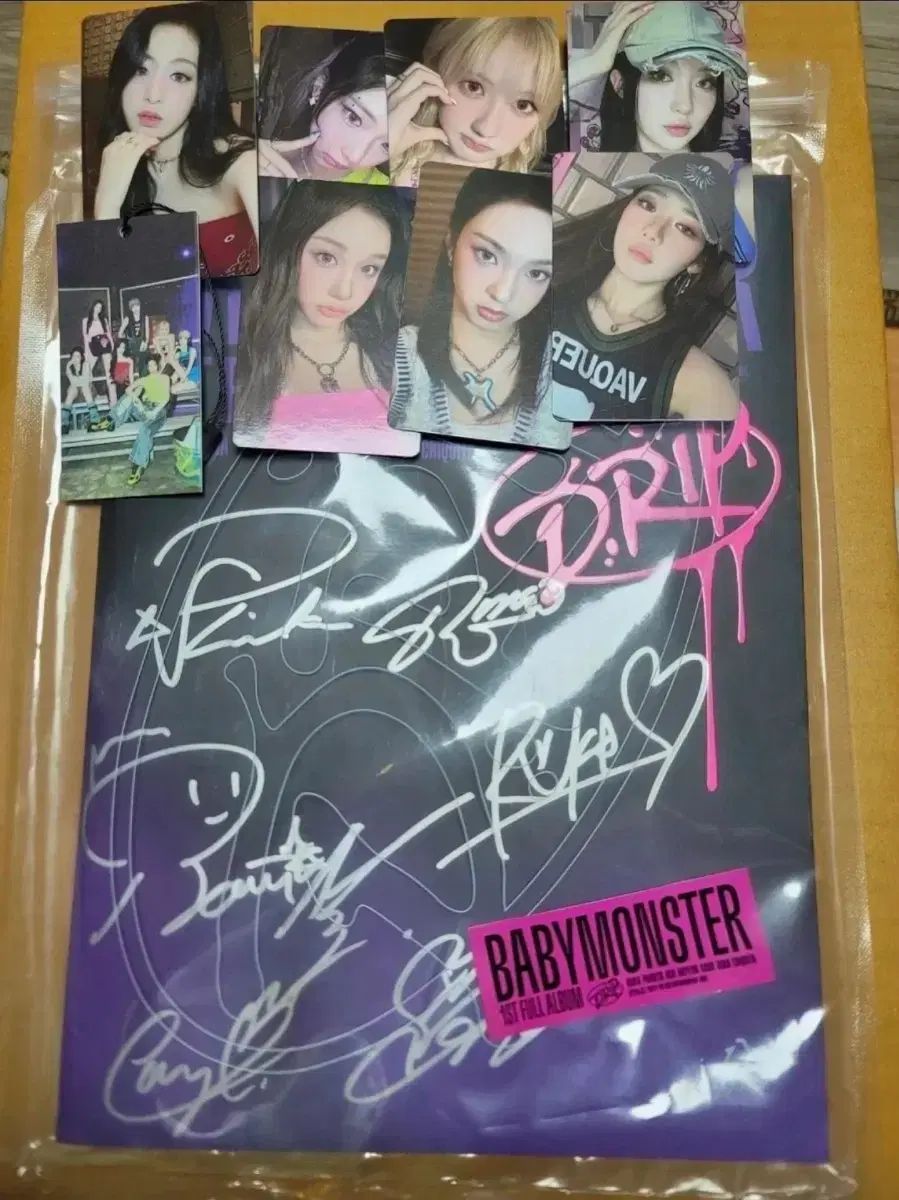 BABYMONSTER サイン入り アルバム