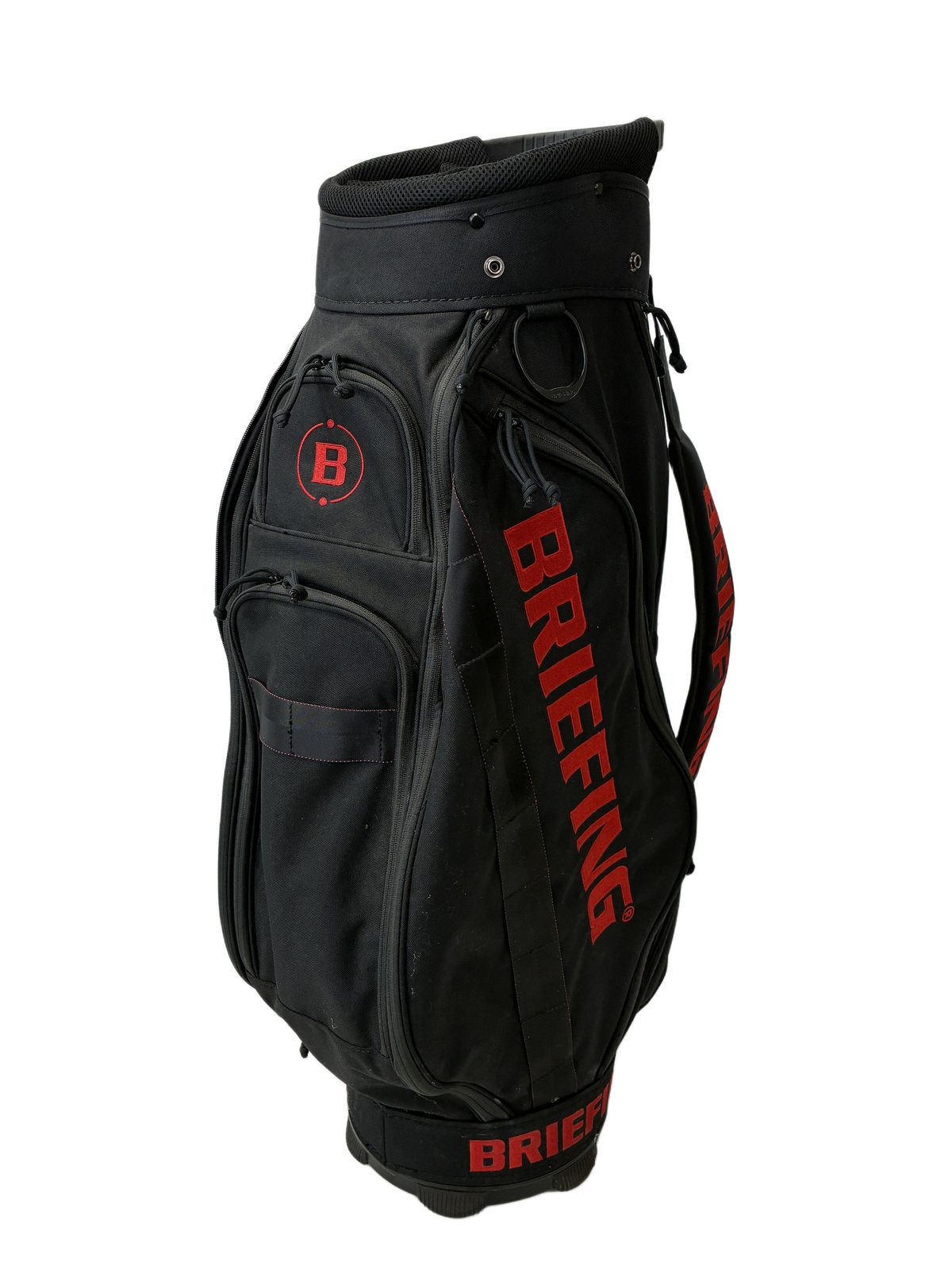 BRIEFING GOLF CR-5 キャディバック ブラック 5分割 9.5型