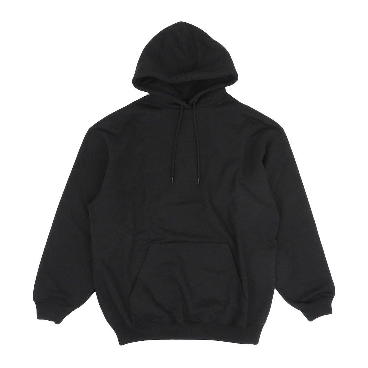 バレンシアガ バックロゴ プリント フーディ 570811 メンズ ブラック